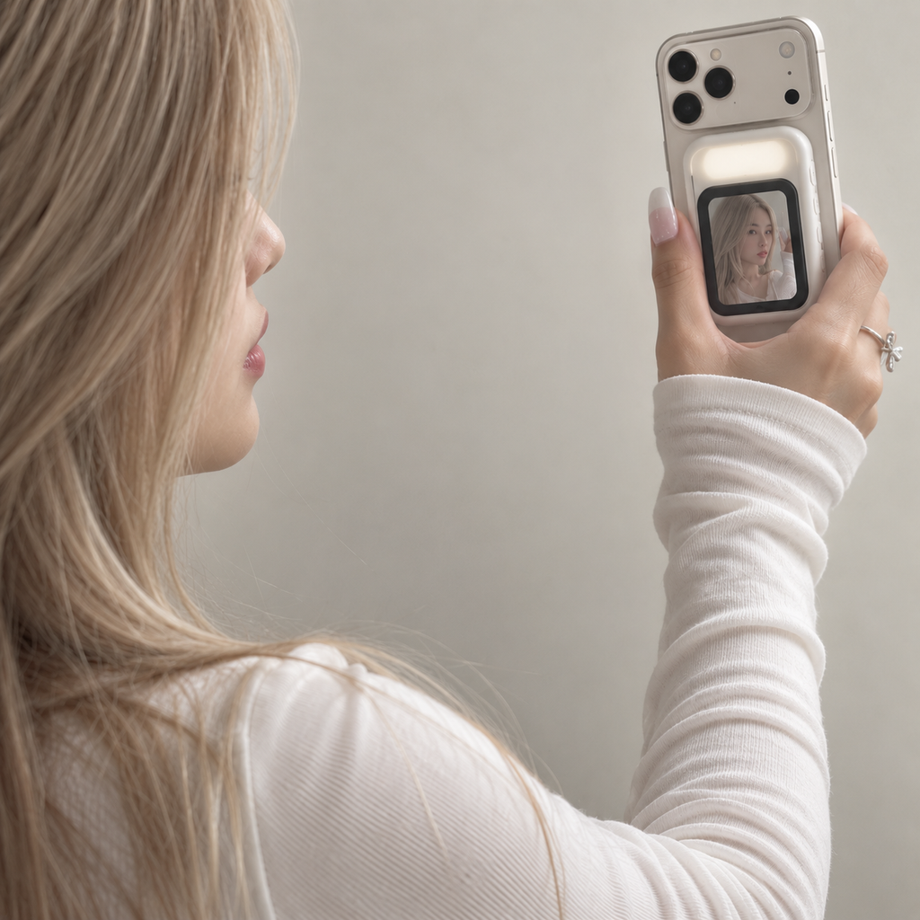 Grow Flash Magnetic Rear Camera Selfie Screen with Light｜Fonnie
